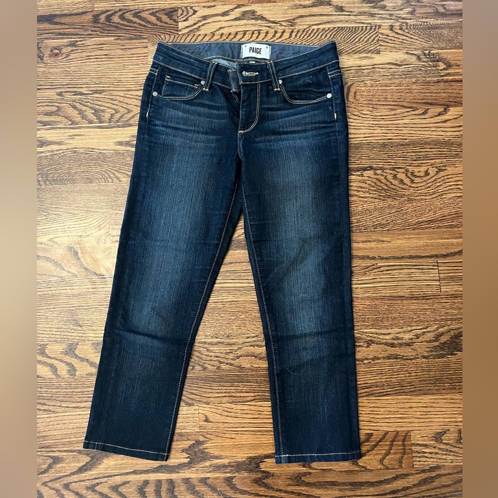 PAIGE Kylie crop capris - denim